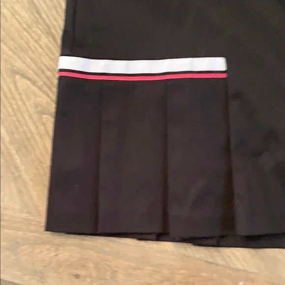 Black Skirt with Pink and White Stripes - Picture 3 of 3